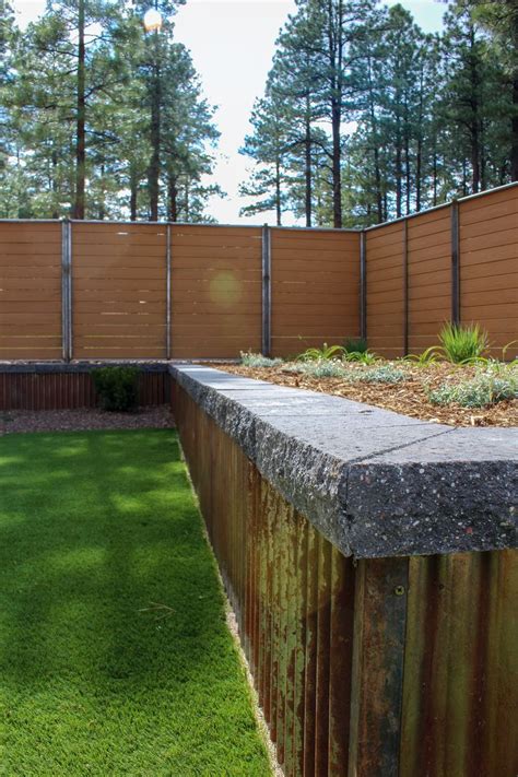 metal sheet retaining wall|steel retaining walls residential.